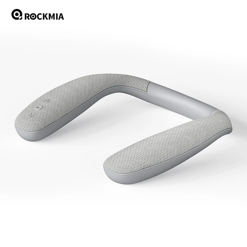 Experience Freedom with the Wireless Neckband Speaker - Surround Sound Bluetooth Neck Speakers with Built-in Microphone for Gaming and TV