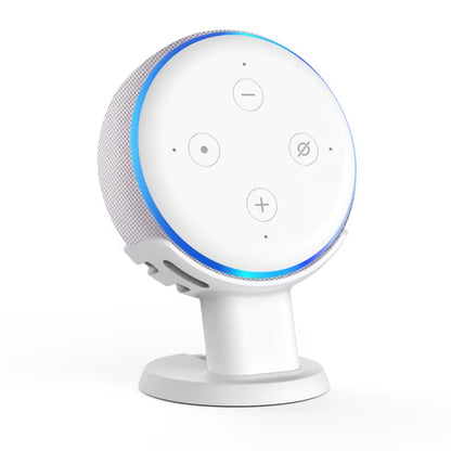 Sleek Wall Mount for Amazon Echo Dot 3rd Gen - Screwless Cable Management for a Tidy Setup