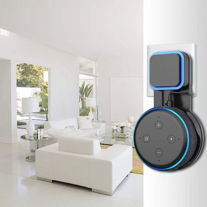Sleek Wall Mount for Amazon Echo Dot 3rd Gen - Screwless Cable Management for a Tidy Setup