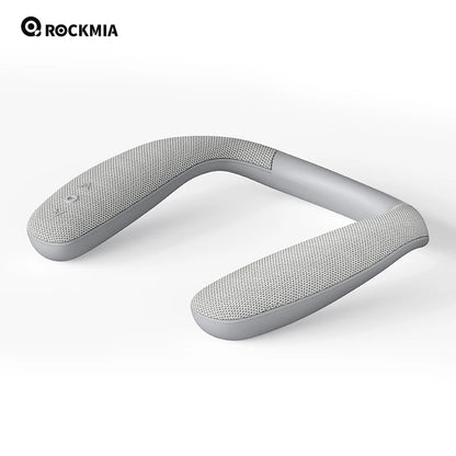 Experience Freedom with the Wireless Neckband Speaker - Surround Sound Bluetooth Neck Speakers with Built-in Microphone for Gaming and TV