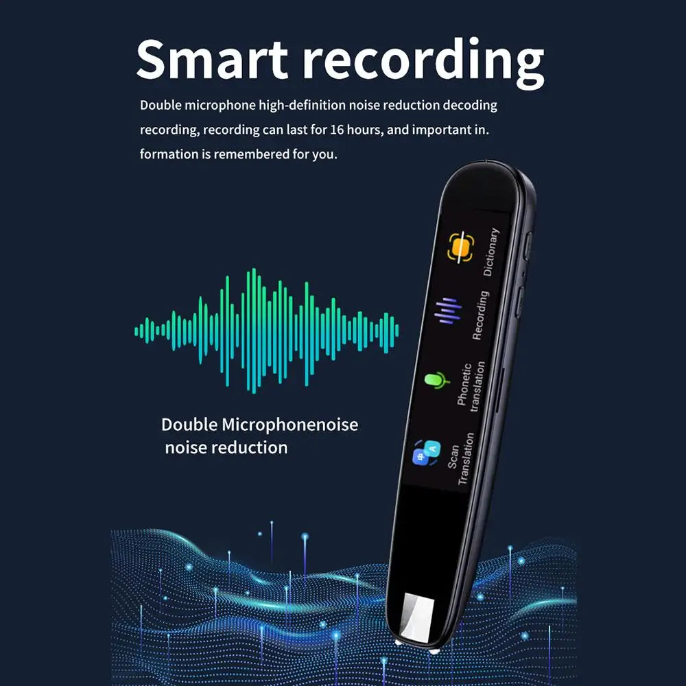 Mini Handheld Portable Scanner - A4 Document & Book Scanner with 300/600/900 DPI, JPG/PDF Formats & Language Translation