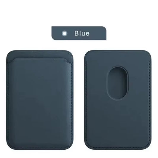 Premium Leather Wallet Case for iPhone 15 Pro Max - MagSafe Compatible with iPhone 14, 13, 12 - Stylish Card Holder with Strong Magnets