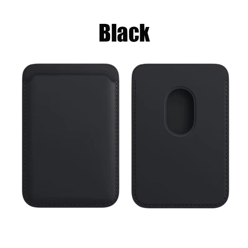 Premium Leather Wallet Case for iPhone 15 Pro Max - MagSafe Compatible with iPhone 14, 13, 12 - Stylish Card Holder with Strong Magnets