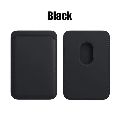 Premium Leather Wallet Case for iPhone 15 Pro Max - MagSafe Compatible with iPhone 14, 13, 12 - Stylish Card Holder with Strong Magnets