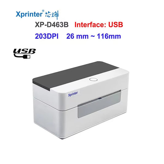 XP-460B/420B 4-Inch Thermal Barcode Label Printer - Perfect for 4x6 Shipping Labels!