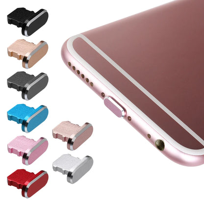Practical Dustproof Cover Aluminium Alloy Metal anti Dust Charger Dock Plug Stopper Cap for Iphone X XR 14 13 12 11 Pro Max Plus