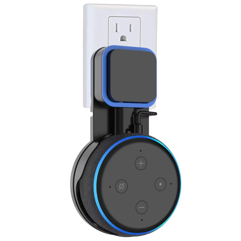 Sleek Wall Mount for Amazon Echo Dot 3rd Gen - Screwless Cable Management for a Tidy Setup
