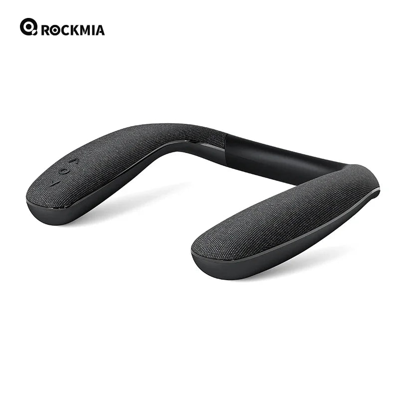 Experience Freedom with the Wireless Neckband Speaker - Surround Sound Bluetooth Neck Speakers with Built-in Microphone for Gaming and TV