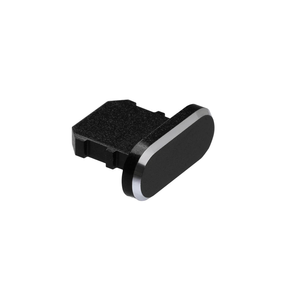 Practical Dustproof Cover Aluminium Alloy Metal anti Dust Charger Dock Plug Stopper Cap for Iphone X XR 14 13 12 11 Pro Max Plus