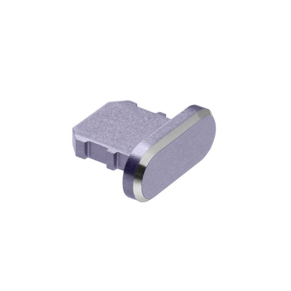 Practical Dustproof Cover Aluminium Alloy Metal anti Dust Charger Dock Plug Stopper Cap for Iphone X XR 14 13 12 11 Pro Max Plus