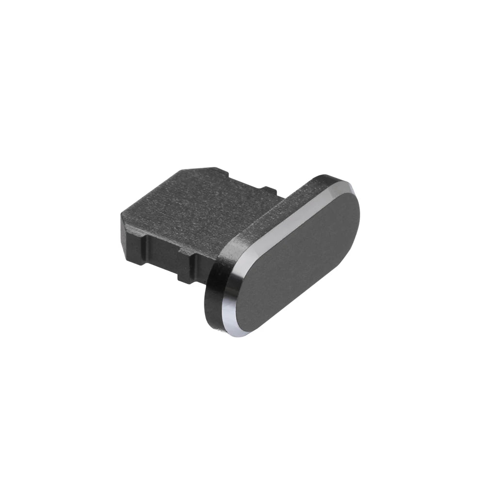 Practical Dustproof Cover Aluminium Alloy Metal anti Dust Charger Dock Plug Stopper Cap for Iphone X XR 14 13 12 11 Pro Max Plus