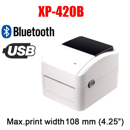 XP-460B/420B 4-Inch Thermal Barcode Label Printer - Perfect for 4x6 Shipping Labels!