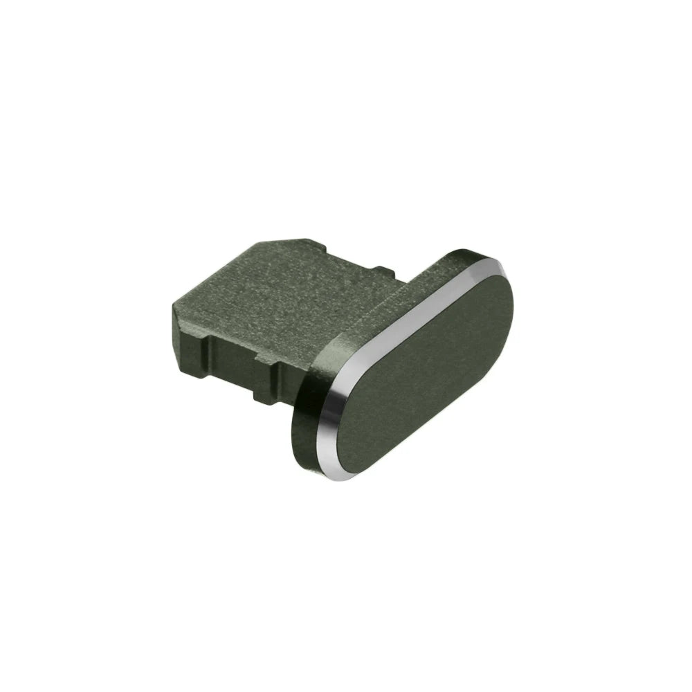Practical Dustproof Cover Aluminium Alloy Metal anti Dust Charger Dock Plug Stopper Cap for Iphone X XR 14 13 12 11 Pro Max Plus