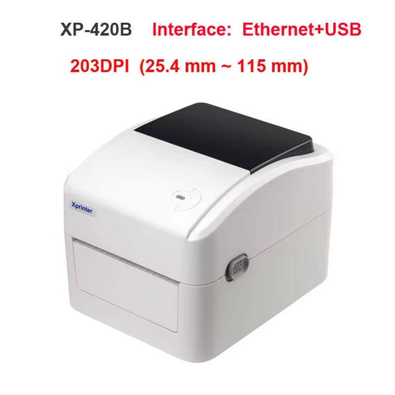 XP-460B/420B 4-Inch Thermal Barcode Label Printer - Perfect for 4x6 Shipping Labels!