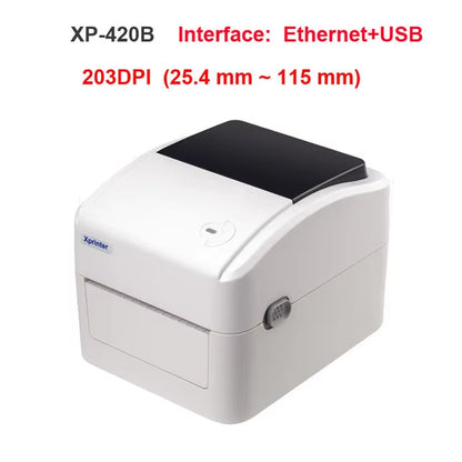 XP-460B/420B 4-Inch Thermal Barcode Label Printer - Perfect for 4x6 Shipping Labels!